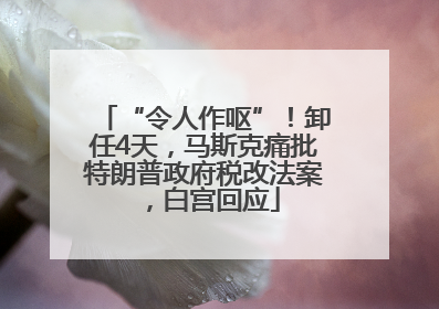 “令人作呕”！卸任4天，马斯克痛批特朗普政府税改法案，白宫回应