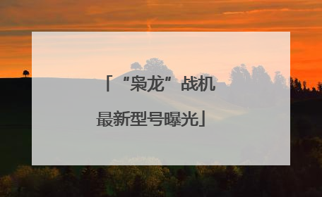 “枭龙”战机最新型号曝光