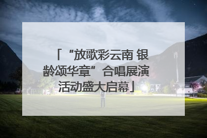 “放歌彩云南 银龄颂华章”合唱展演活动盛大启幕