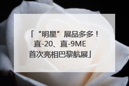 “明星”展品多多！直-20、直-9ME首次亮相巴黎航展