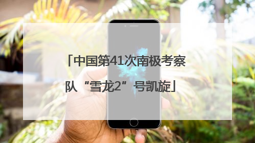中国第41次南极考察队“雪龙2”号凯旋