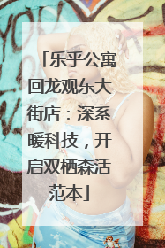 乐乎公寓回龙观东大街店：深系暖科技，开启双栖森活范本