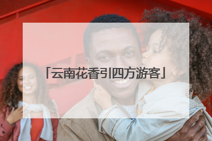 云南花香引四方游客
