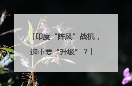 印度“阵风”战机，迎重要“升级”？
