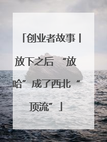 创业者故事丨放下之后 “放哈”成了西北“顶流”