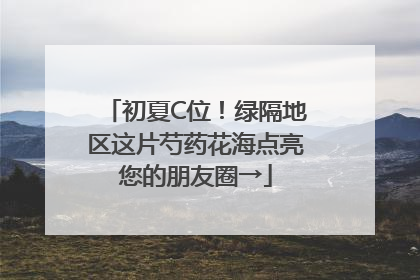 初夏C位！绿隔地区这片芍药花海点亮您的朋友圈→