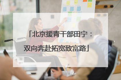 北京援青干部田宁：双向奔赴拓宽致富路