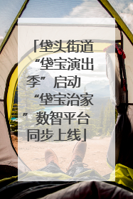 垡头街道“垡宝演出季”启动 “垡宝治家”数智平台同步上线
