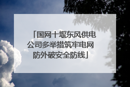 国网十堰东风供电公司多举措筑牢电网防外破安全防线