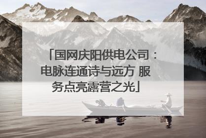 国网庆阳供电公司：电脉连通诗与远方 服务点亮露营之光