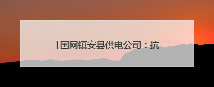 国网镇安县供电公司：抗旱保电跑出“加速度” 全力守护农田灌溉用电