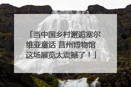 当中国乡村邂逅塞尔维亚童话 莒州博物馆这场展览太震撼了！