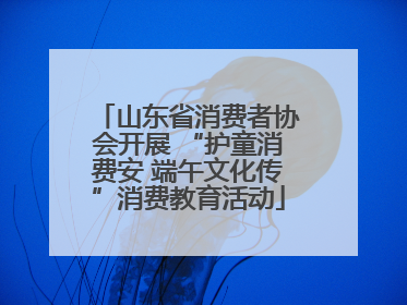 山东省消费者协会开展 “护童消费安 端午文化传”消费教育活动