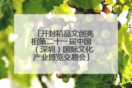 开封精品文创亮相第二十一届中国（深圳）国际文化产业博览交易会