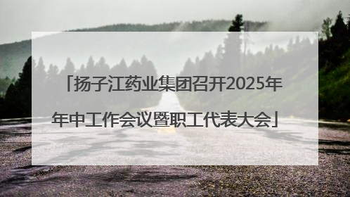 扬子江药业集团召开2025年年中工作会议暨职工代表大会