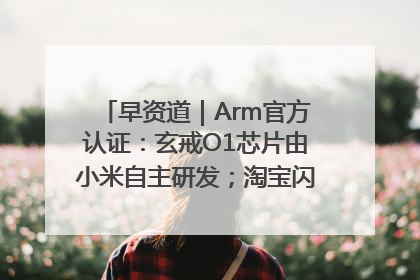 早资道｜Arm官方认证：玄戒O1芯片由小米自主研发；淘宝闪购联合饿了么日订单超4000万