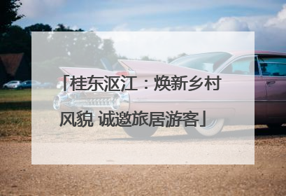 桂东沤江：焕新乡村风貌 诚邀旅居游客