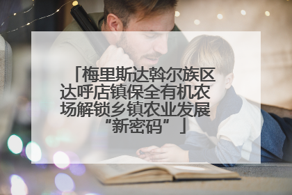 梅里斯达斡尔族区达呼店镇保全有机农场解锁乡镇农业发展“新密码”