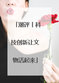 潮评丨科技创新让文物活起来
