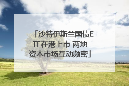 沙特伊斯兰国债ETF在港上市 两地资本市场互动频密