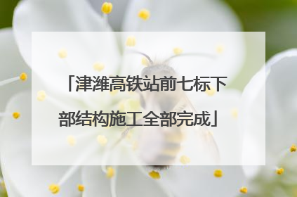 津潍高铁站前七标下部结构施工全部完成