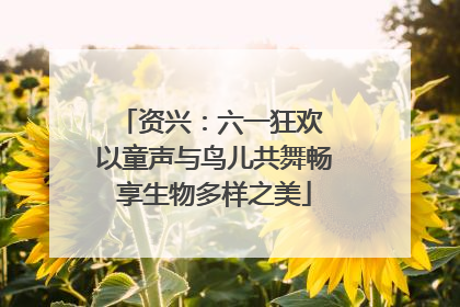 资兴：六一狂欢 以童声与鸟儿共舞畅享生物多样之美