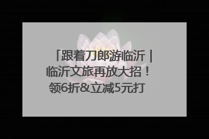 跟着刀郎游临沂｜临沂文旅再放大招！领6折&立减5元打车券，使用后还有2张5折券免费领！