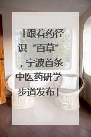 跟着药径识“百草”，宁波首条中医药研学步道发布