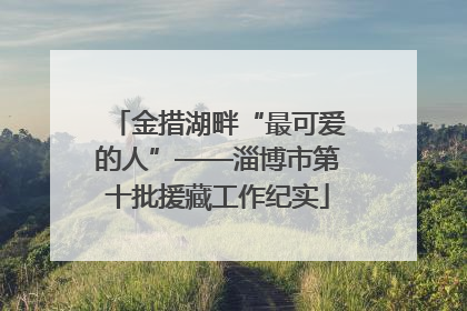 金措湖畔“最可爱的人”——淄博市第十批援藏工作纪实