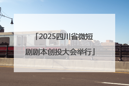 2025四川省微短剧剧本创投大会举行