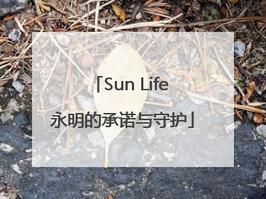 Sun Life永明的承诺与守护